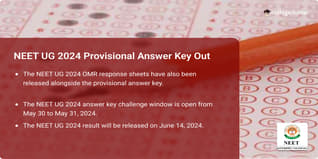 NEET UG 2024 Provisional Answer Key Out @neet.ntaonline.in; Check Direct Link Here